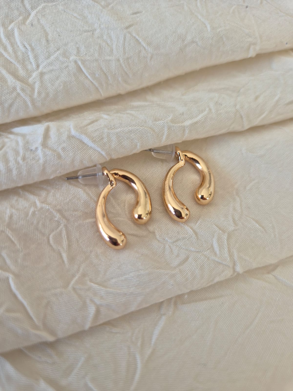 Hoop Gold Kaplama Küpe