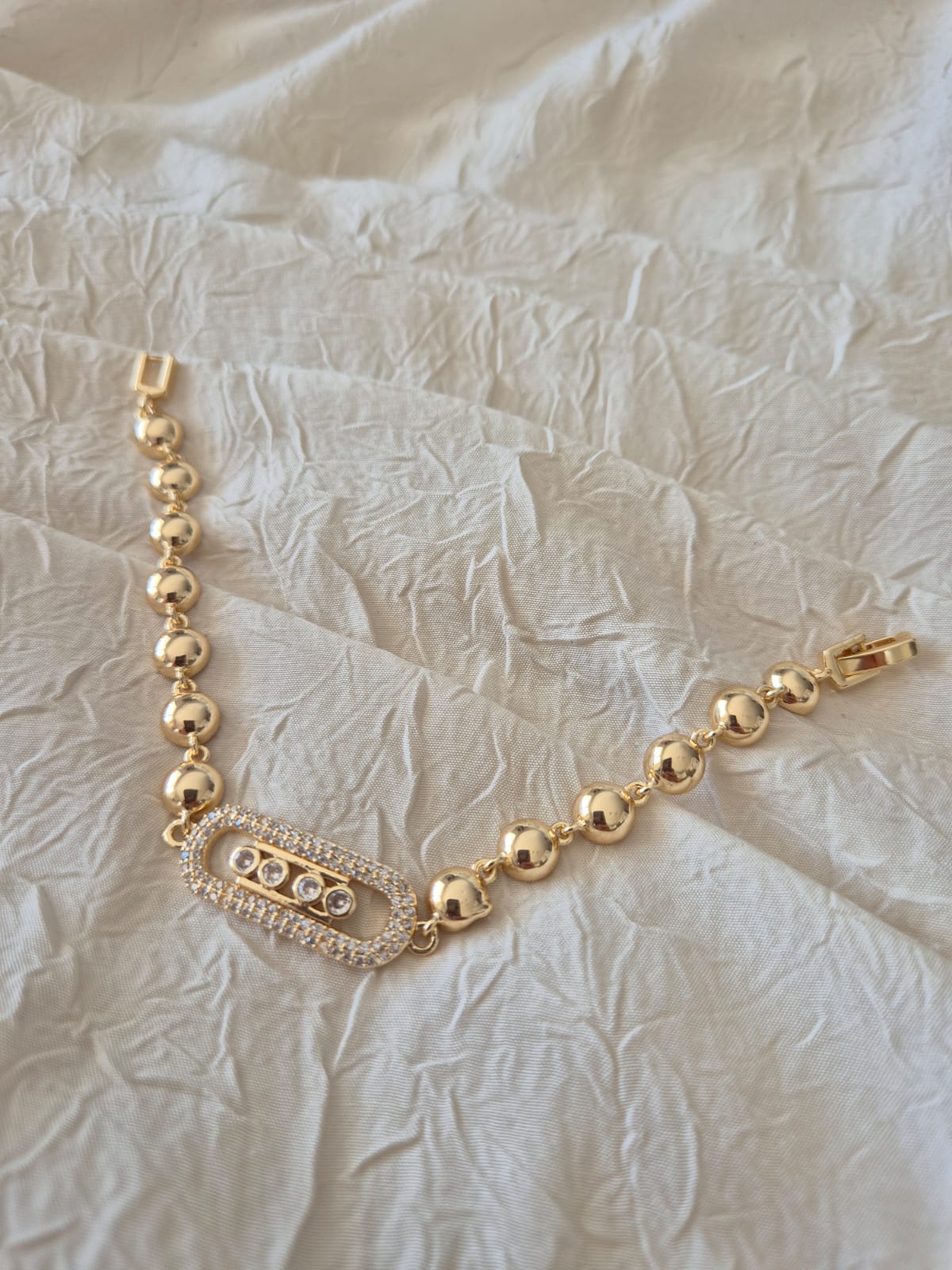 Luxury Stone Gold Kaplama Bilezik