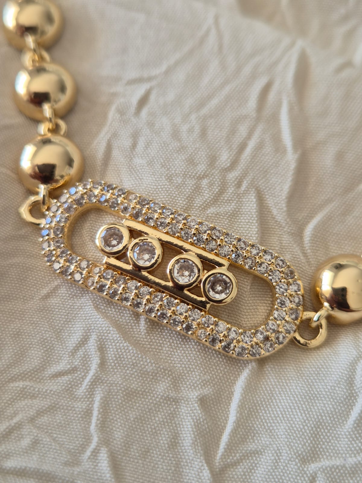 Luxury Stone Gold Kaplama Bilezik