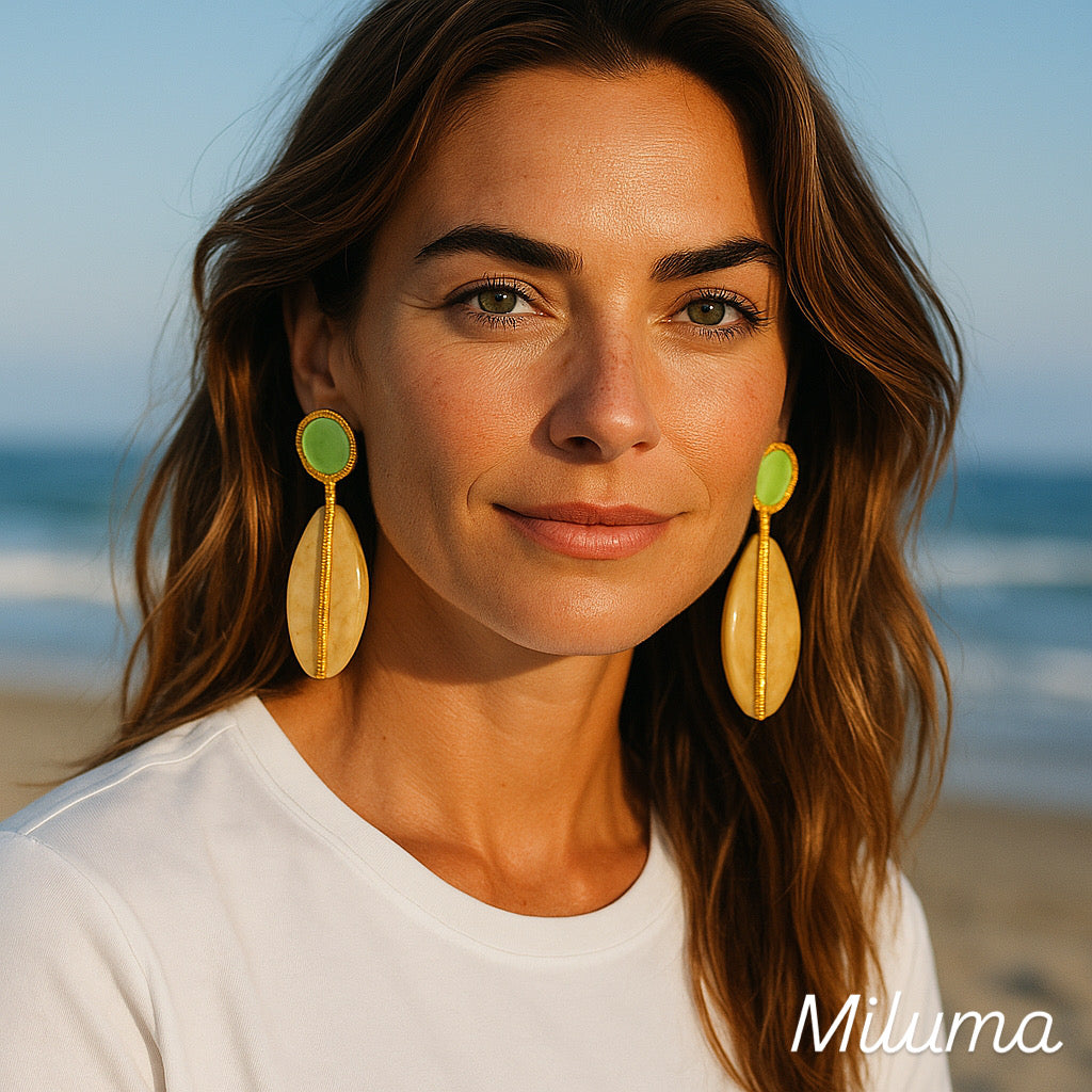 Miluma Artemis Mermer Küpe