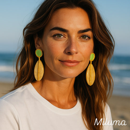 Miluma Artemis Mermer Küpe
