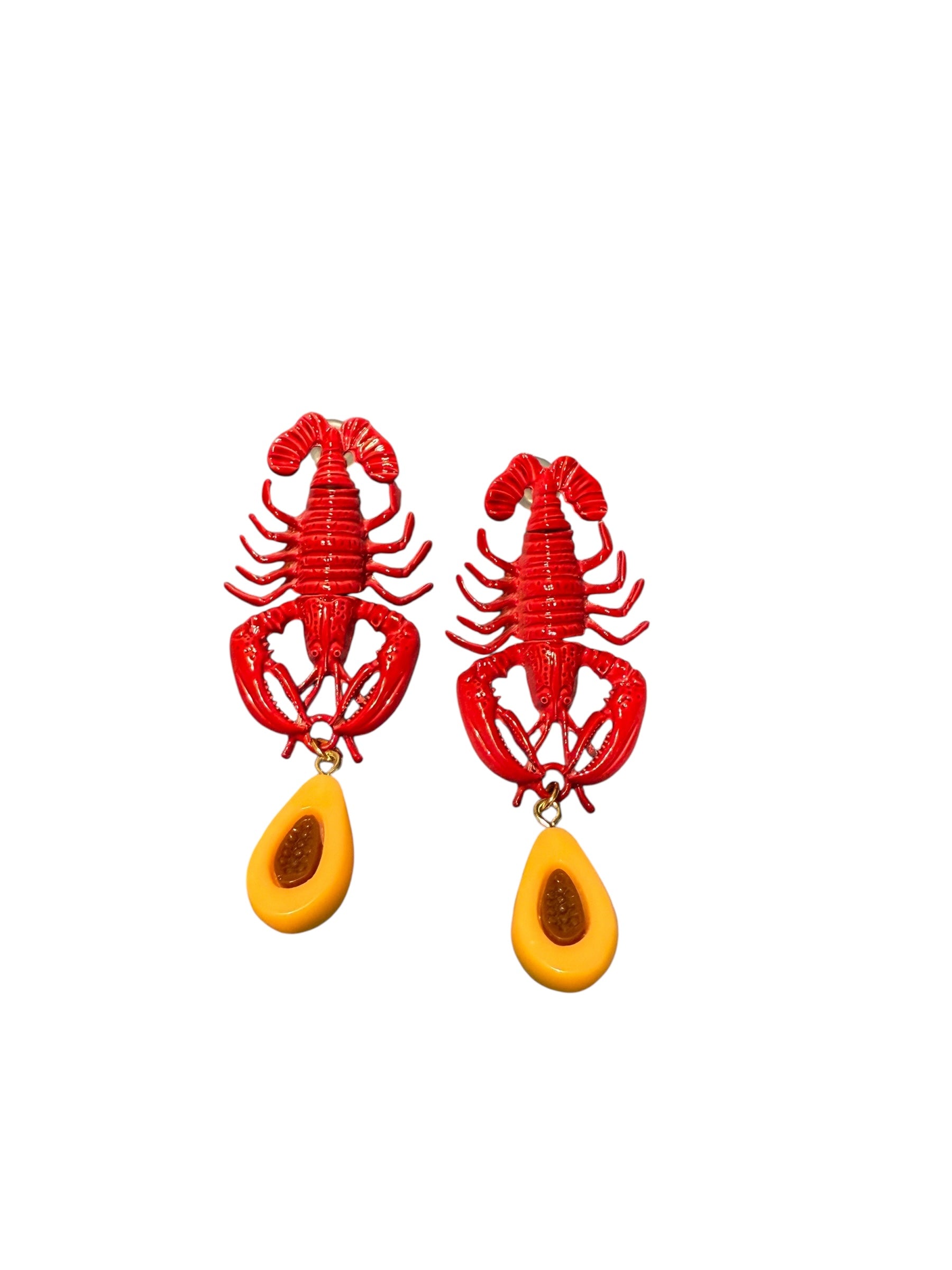 “Miluma Tropik Lobster Küpe