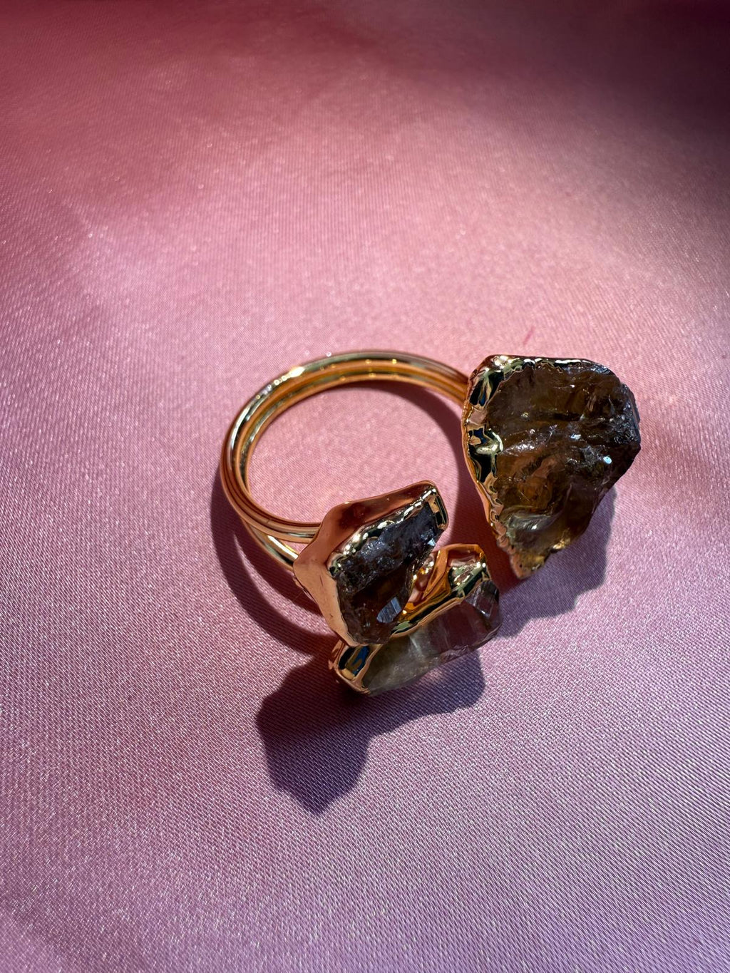 Wild Amulet Ham Taş Yüzük