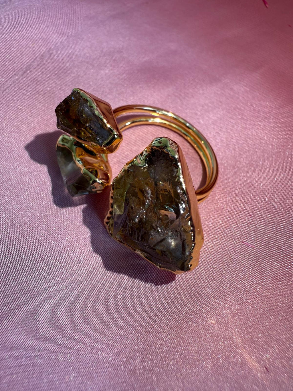 Wild Amulet Ham Taş Yüzük