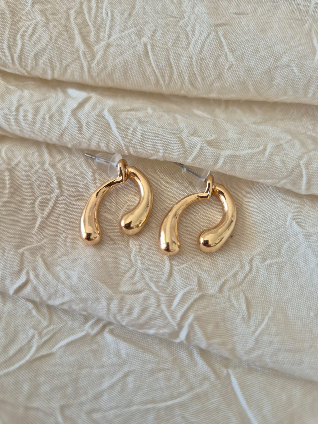 Hoop Gold Kaplama Küpe