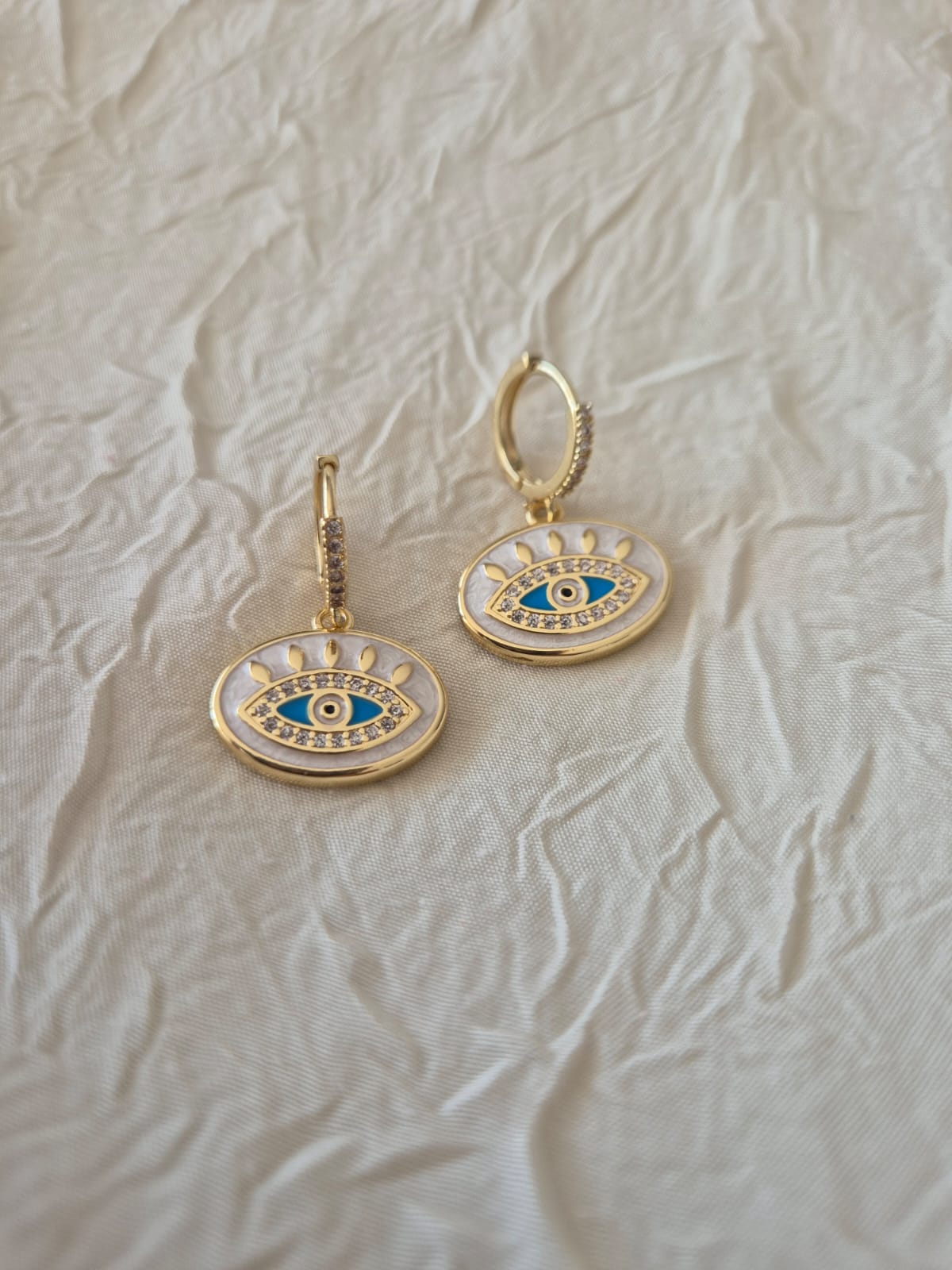 Evil Eye Sallantılı Küpe