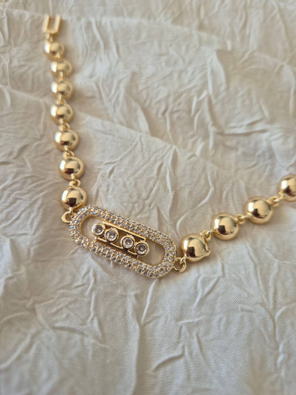 Luxury Stone Gold Kaplama Bilezik