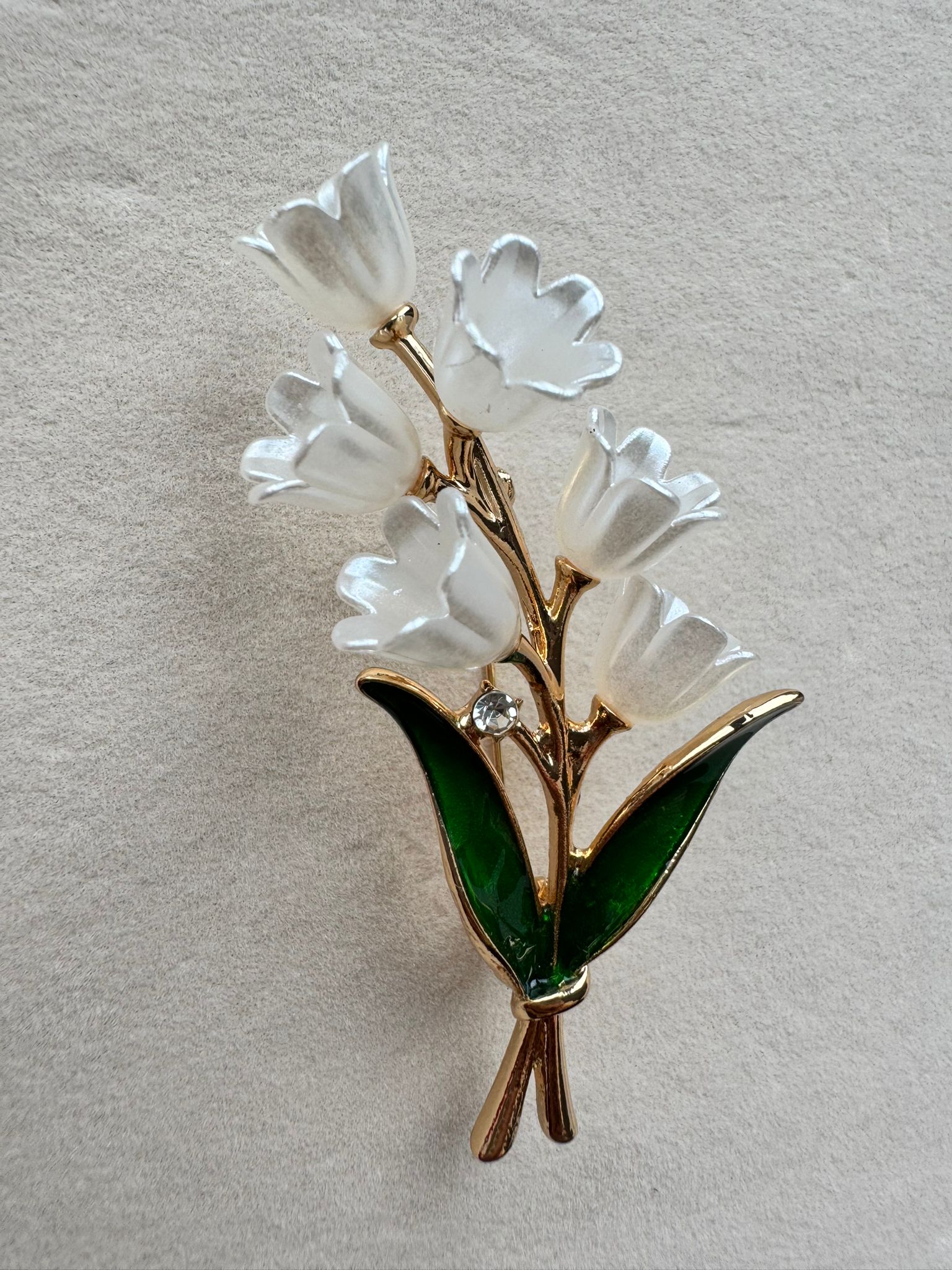 Çiçek Buketi Broş