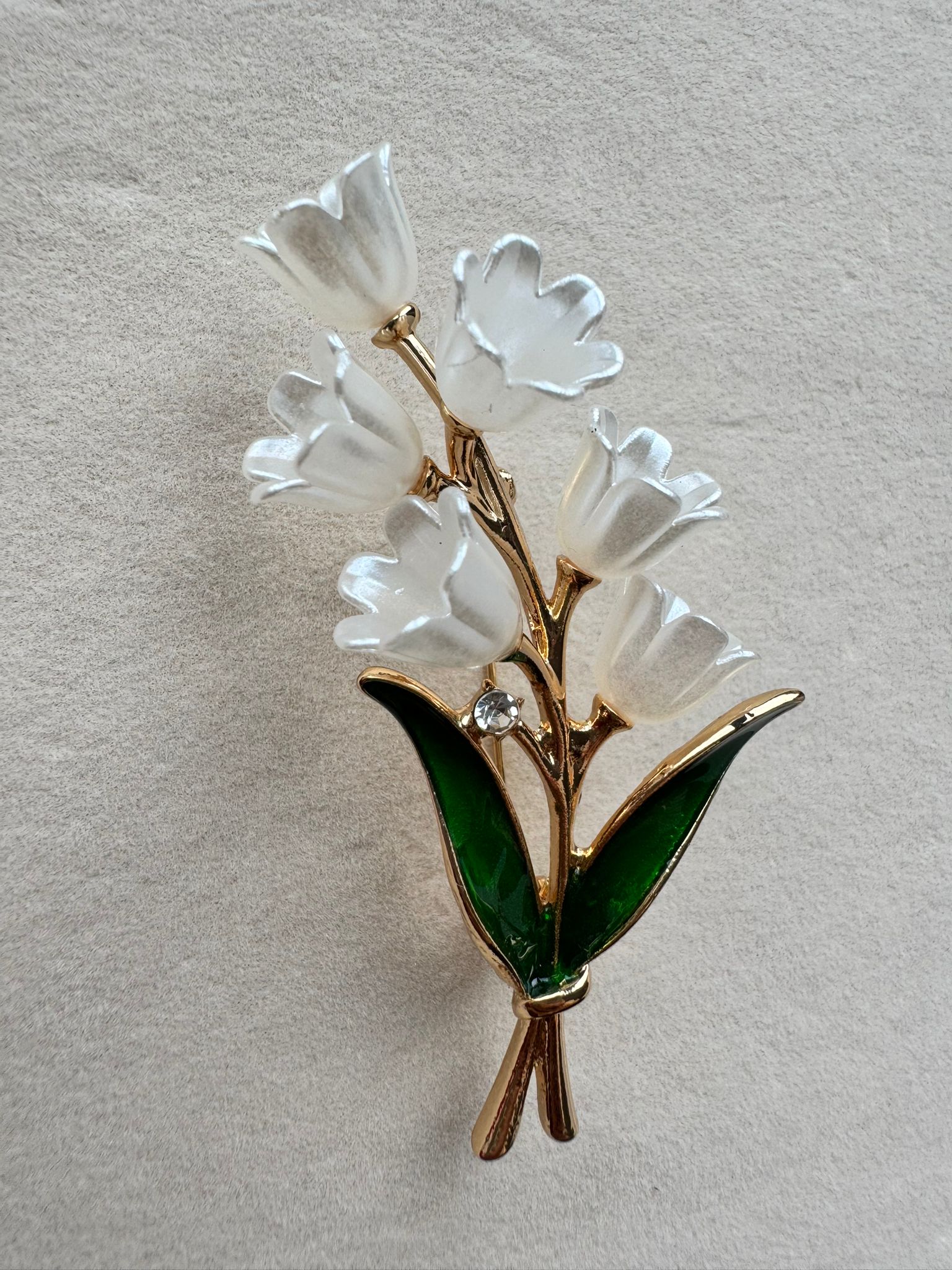 Çiçek Buketi Broş